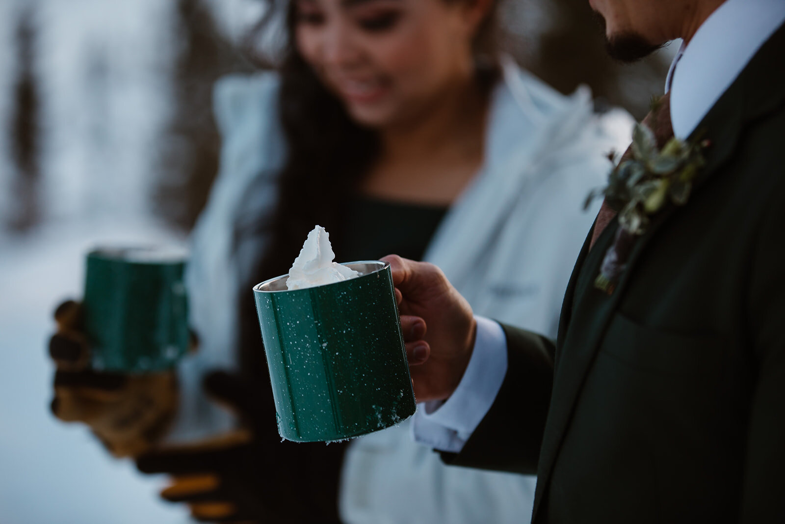 Alaska Winter Wedding