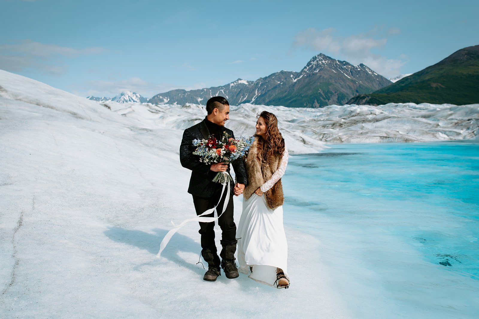 Alaska Glacier Wedding 