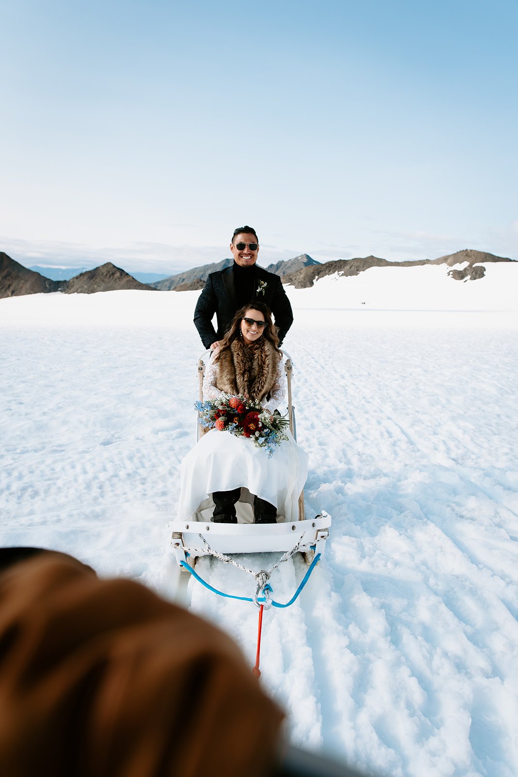 Alaska Dog Mushing Elopement