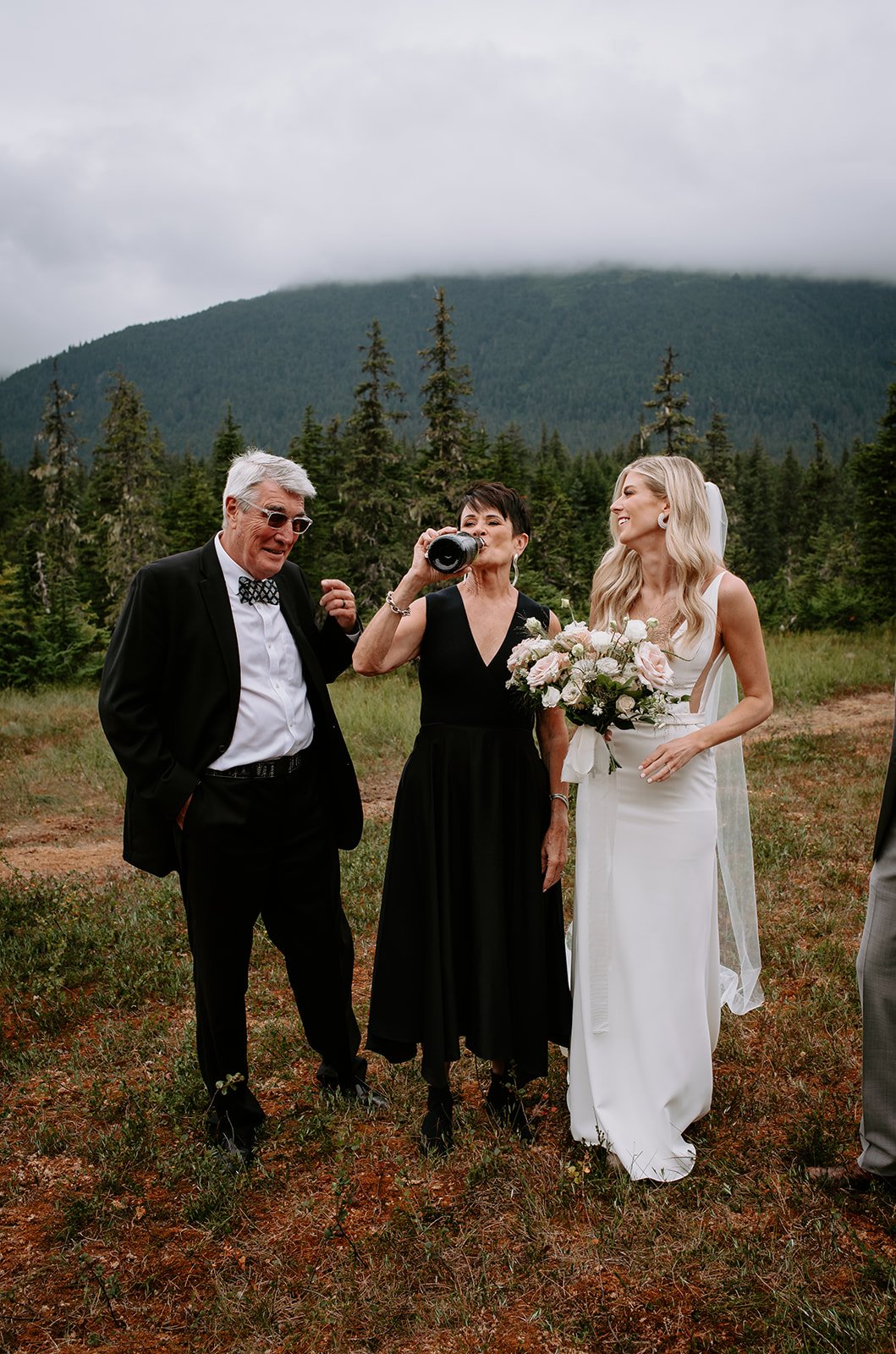 Mirco-wedding in Girdwood