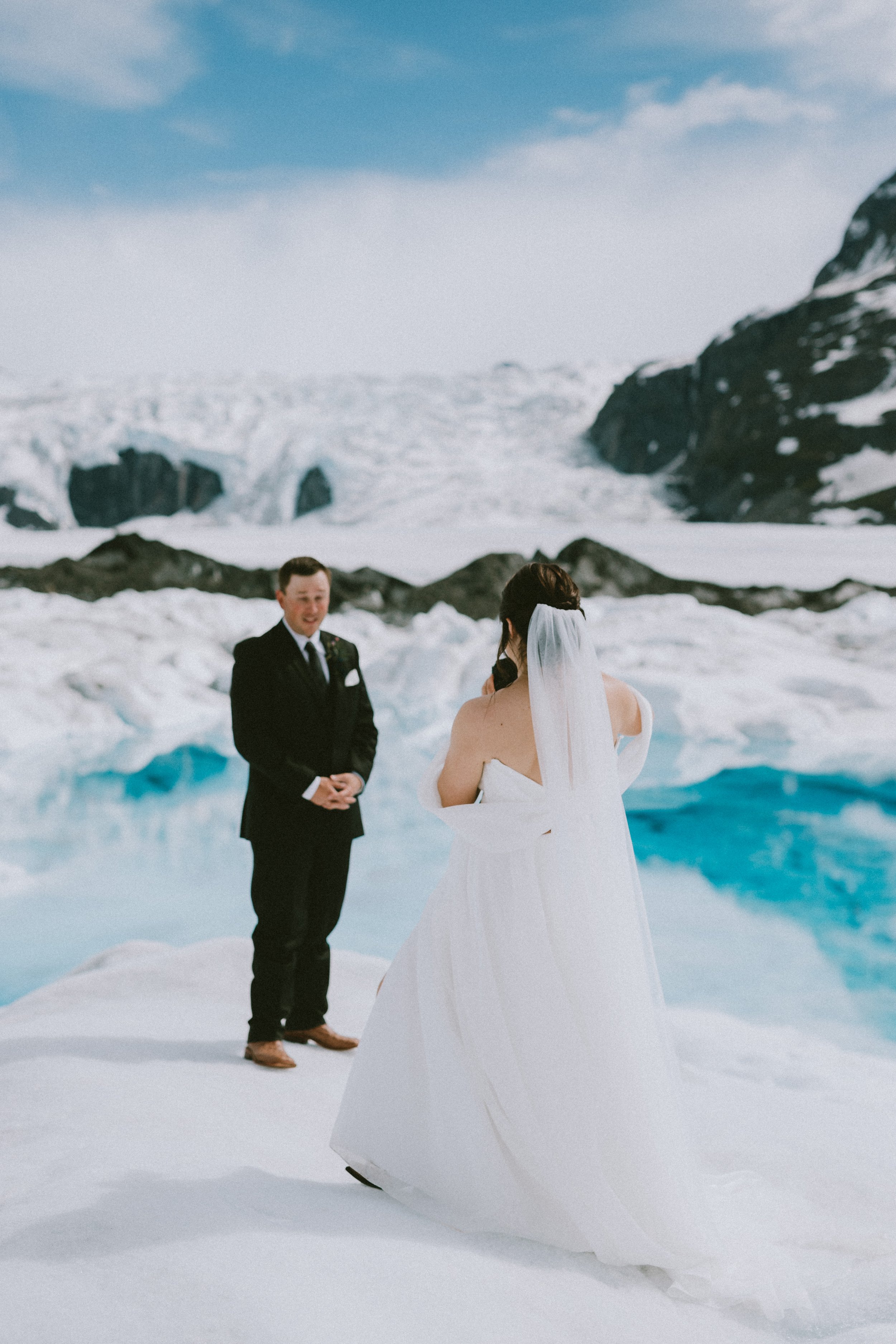 Alaska Glacier Elopement