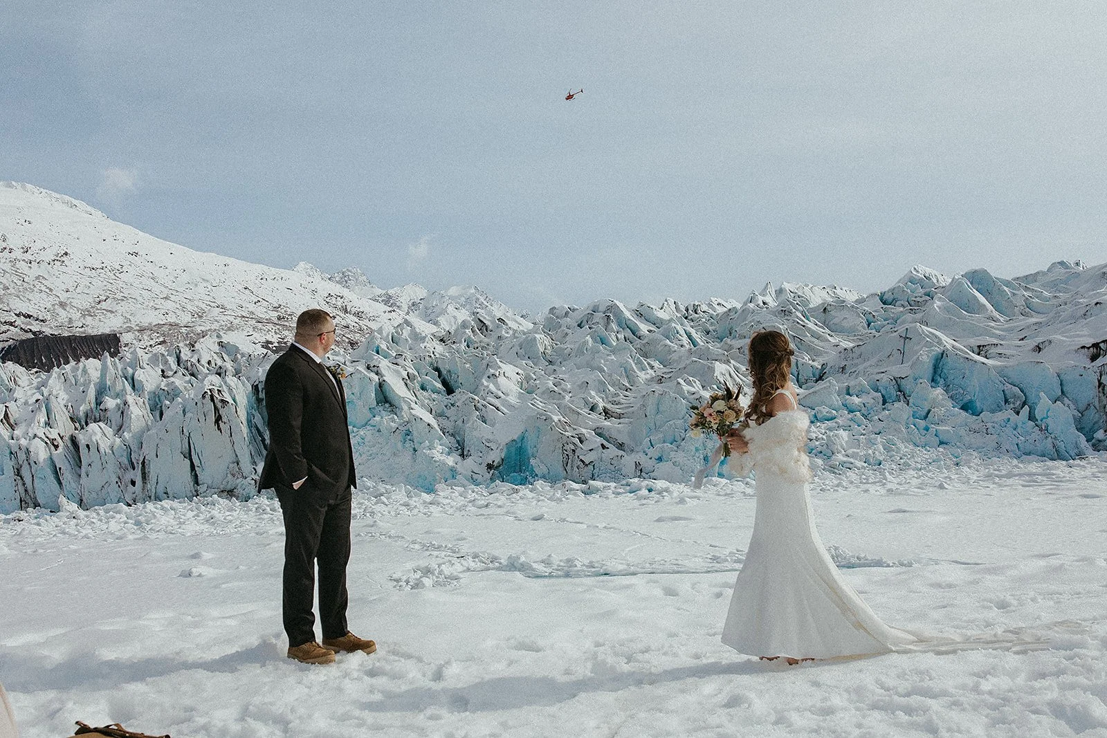 winter elopement