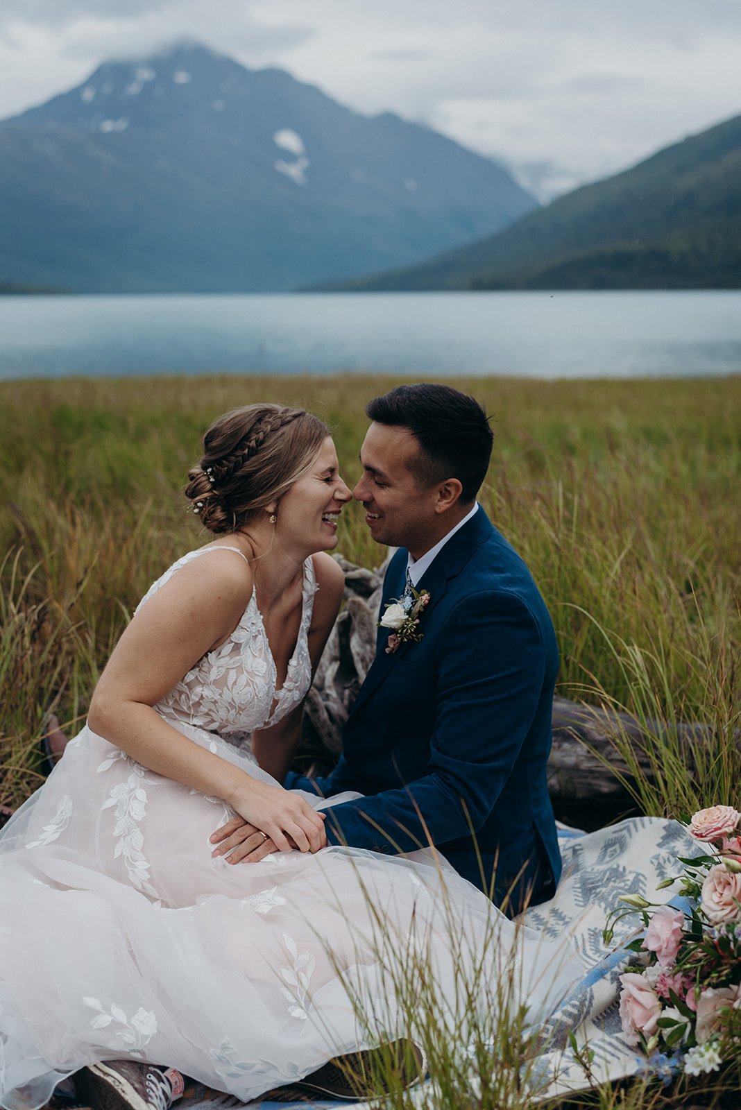 eklutna lake elopement