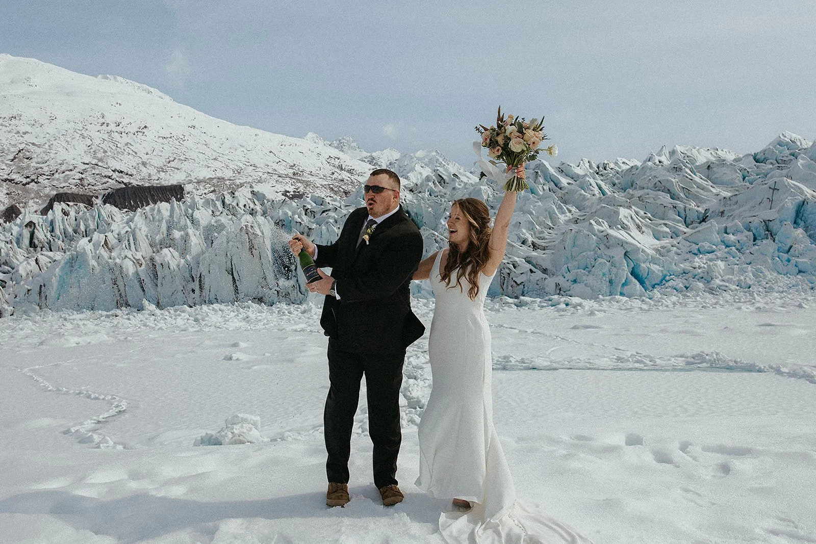 winter elopement