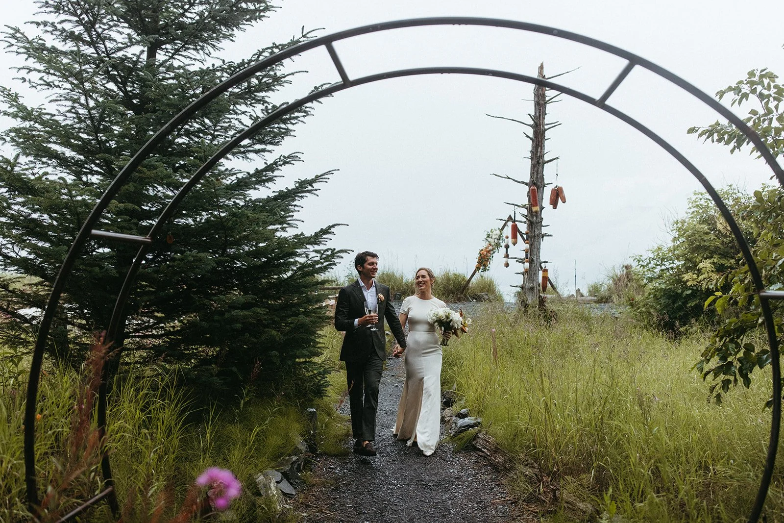destination wedding in alaska