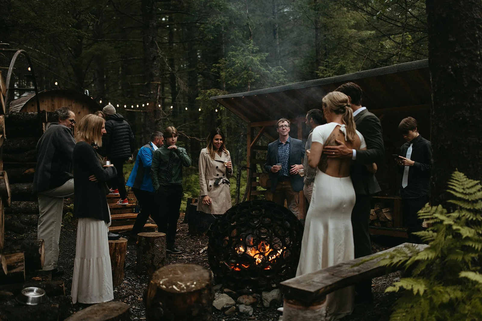 destination wedding in alaska