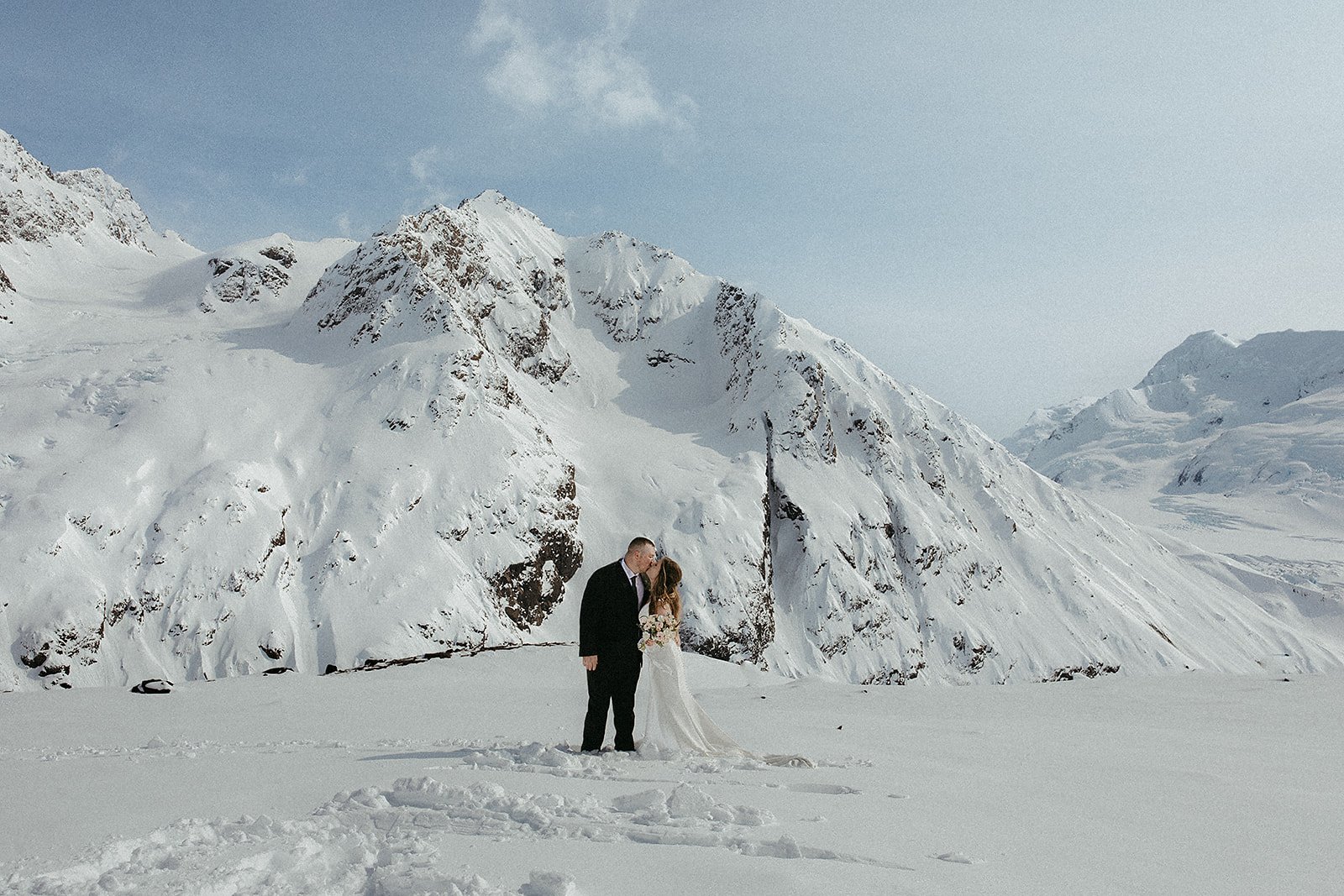 winter elopement