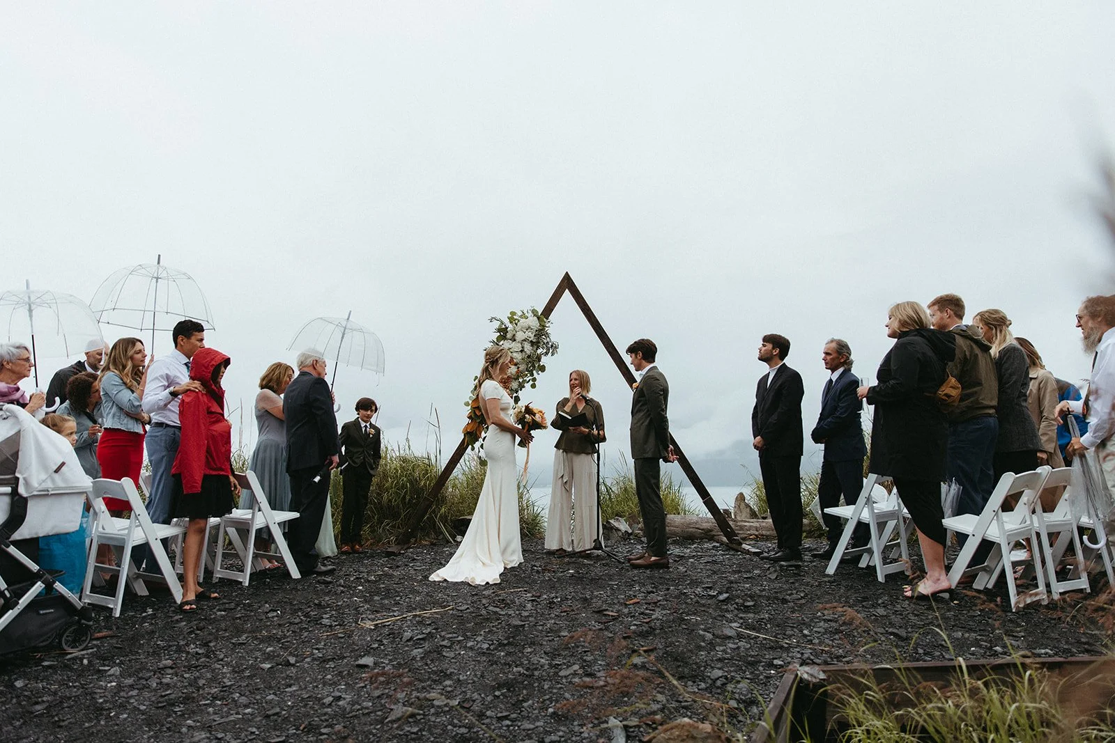 destination wedding in alaska