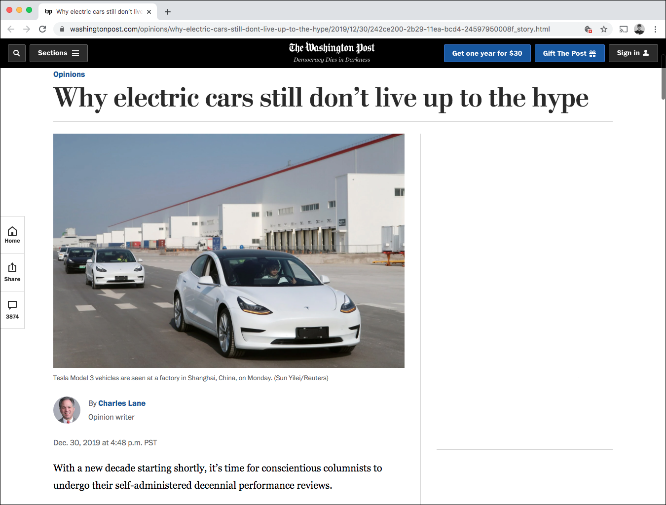 Hindsight 20/20: Legacy Media Seems to be Missing the EV Megatrend