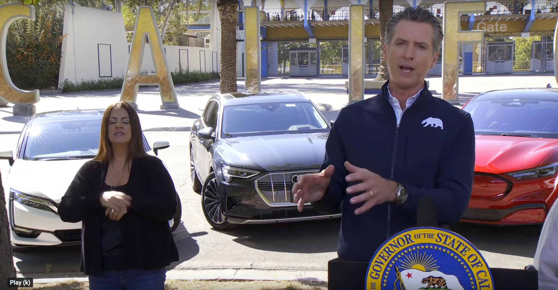 California Governor Gavin Newsom Bans New ICE Car Sales by 2035