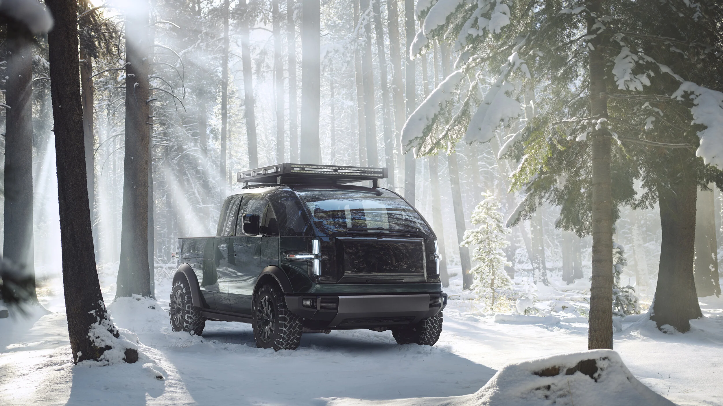 Canoo Busts Out a Mystery Machine of a Pickup