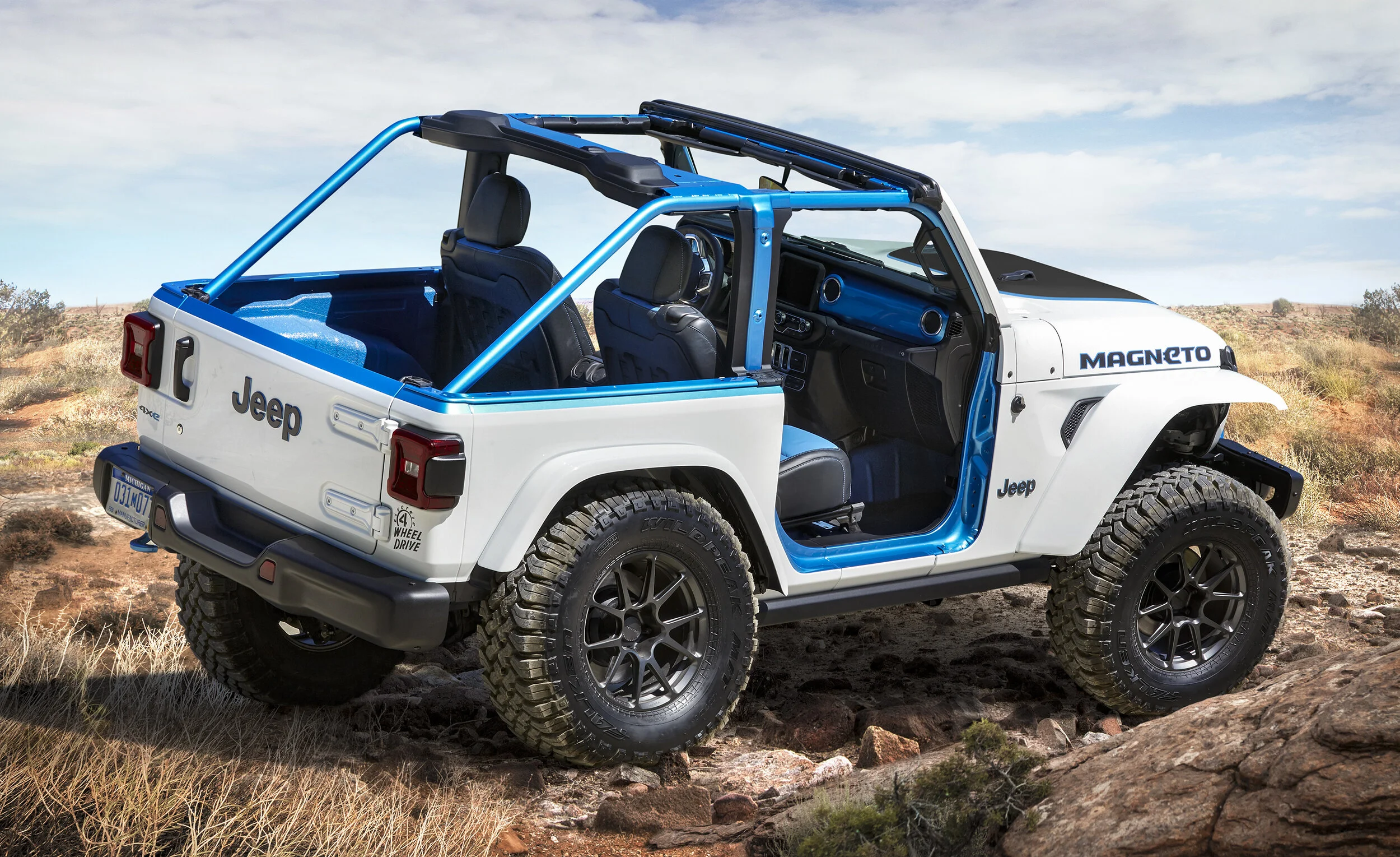 Jeep Wrangler Magneto EV Concept – Deliberately Normal