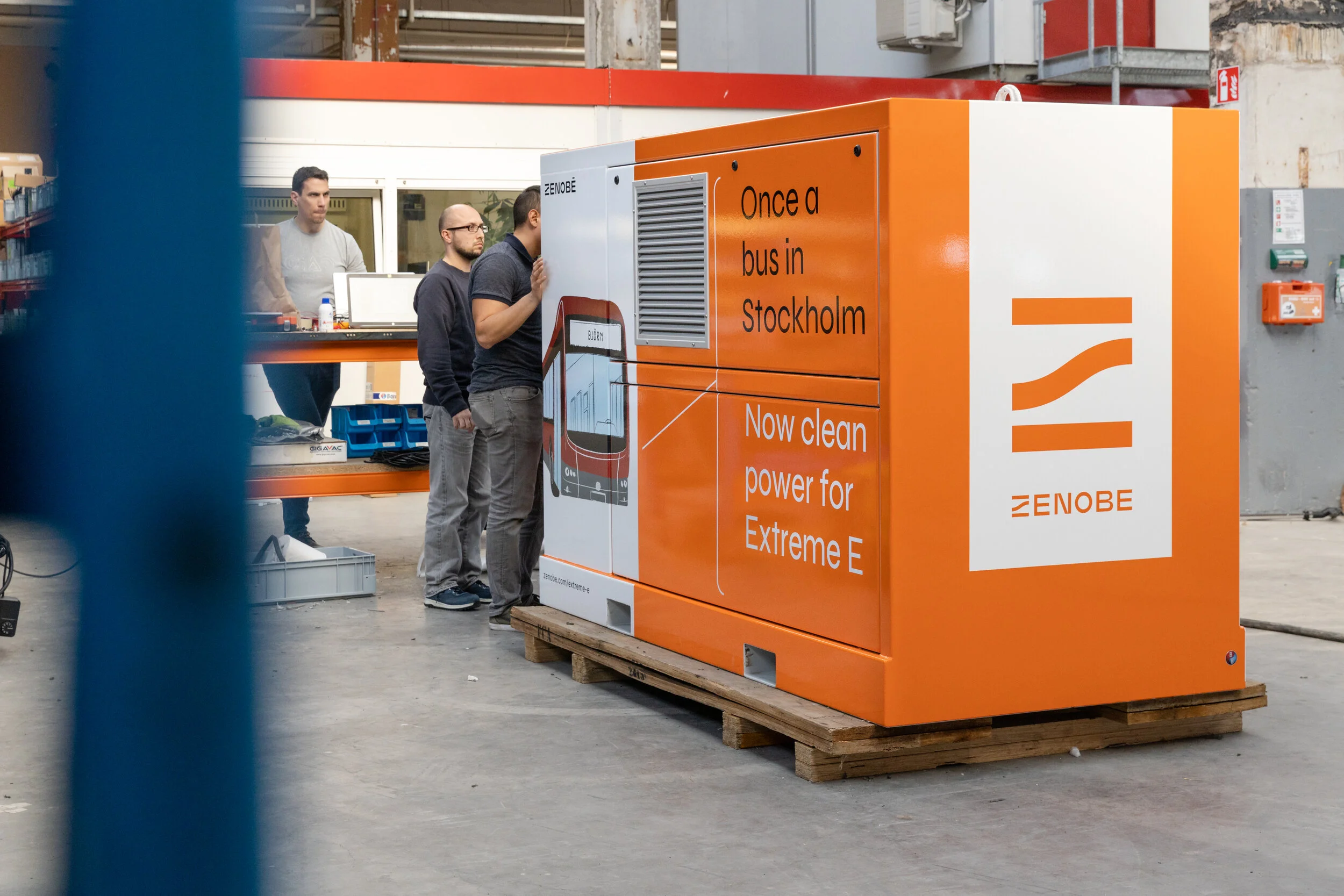Bus in a box: Second life EV batteries help power Extreme E