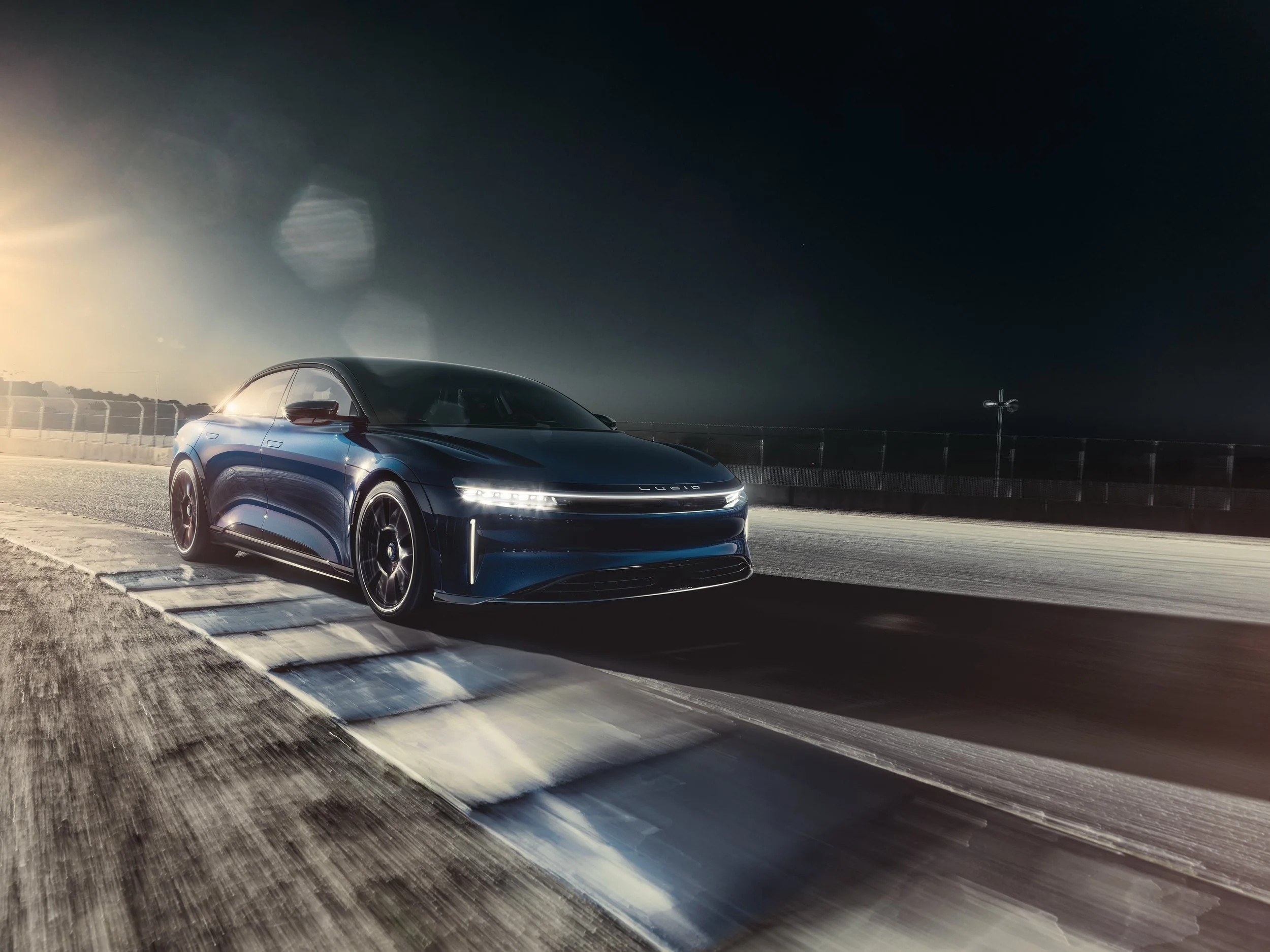 2023 Lucid Air Sapphire – Checkmate, Plaid