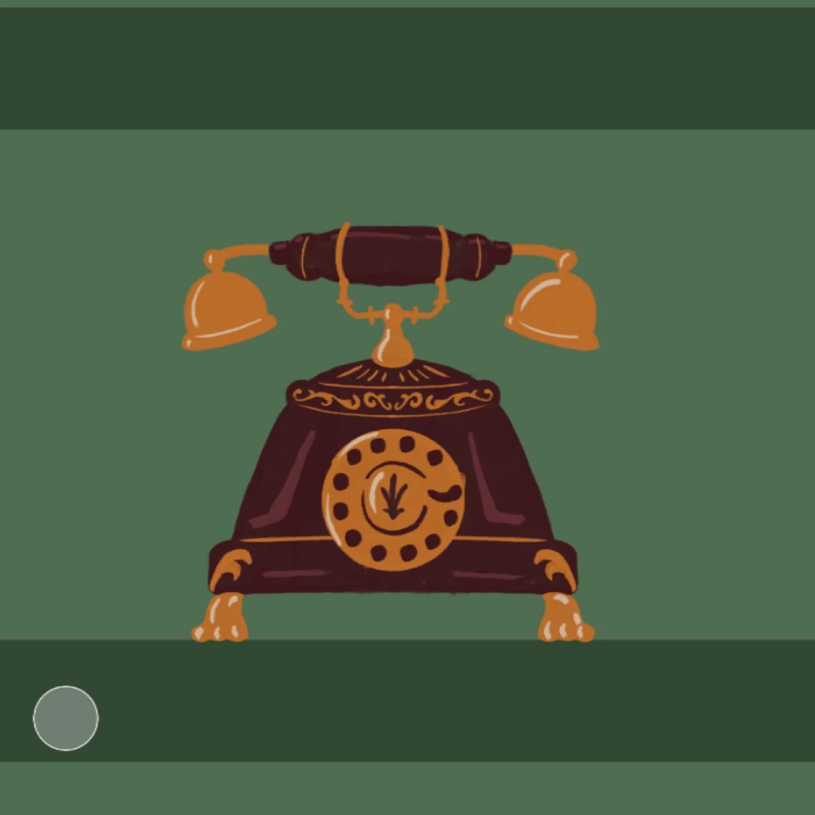 Some days, all you have time to draw is one small vintage rotary telephone. I got a new part time job and wow do I suddenly have wayyy less time to do anything else! I still practice daily, but it&rsquo;s a much different vibe than staying home all d