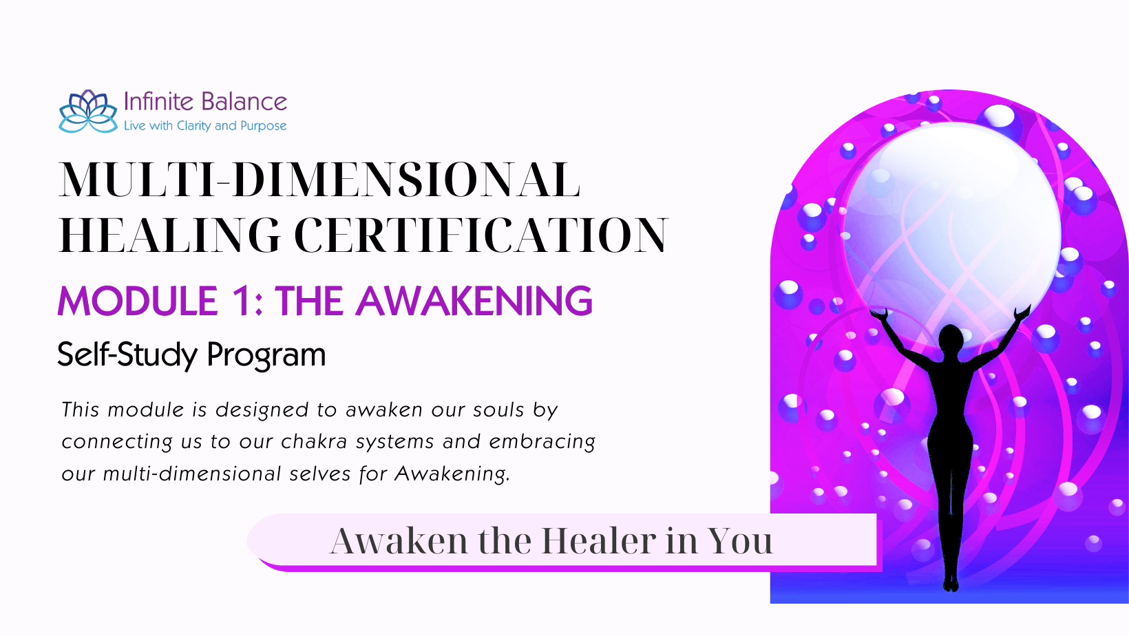 MultiDimensional Healing Certification Complete Program — Infinite Balance