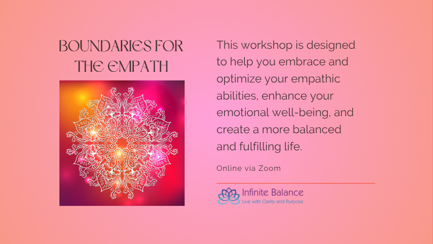 Self-Discovery Series - Boundaries for the Empath