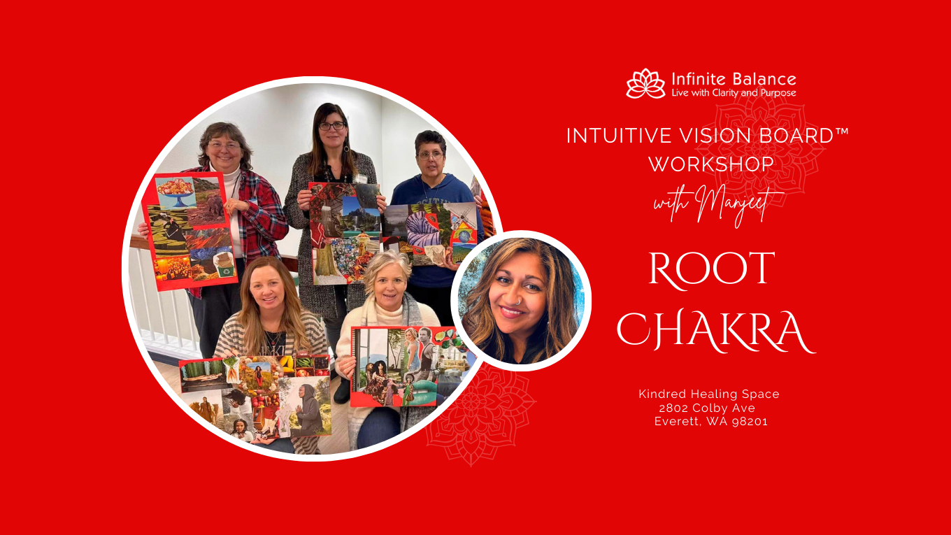 February 8:  Intuitive Vision Board™ Workshop at Kindred Healing Space:  ROOT CHAKRA