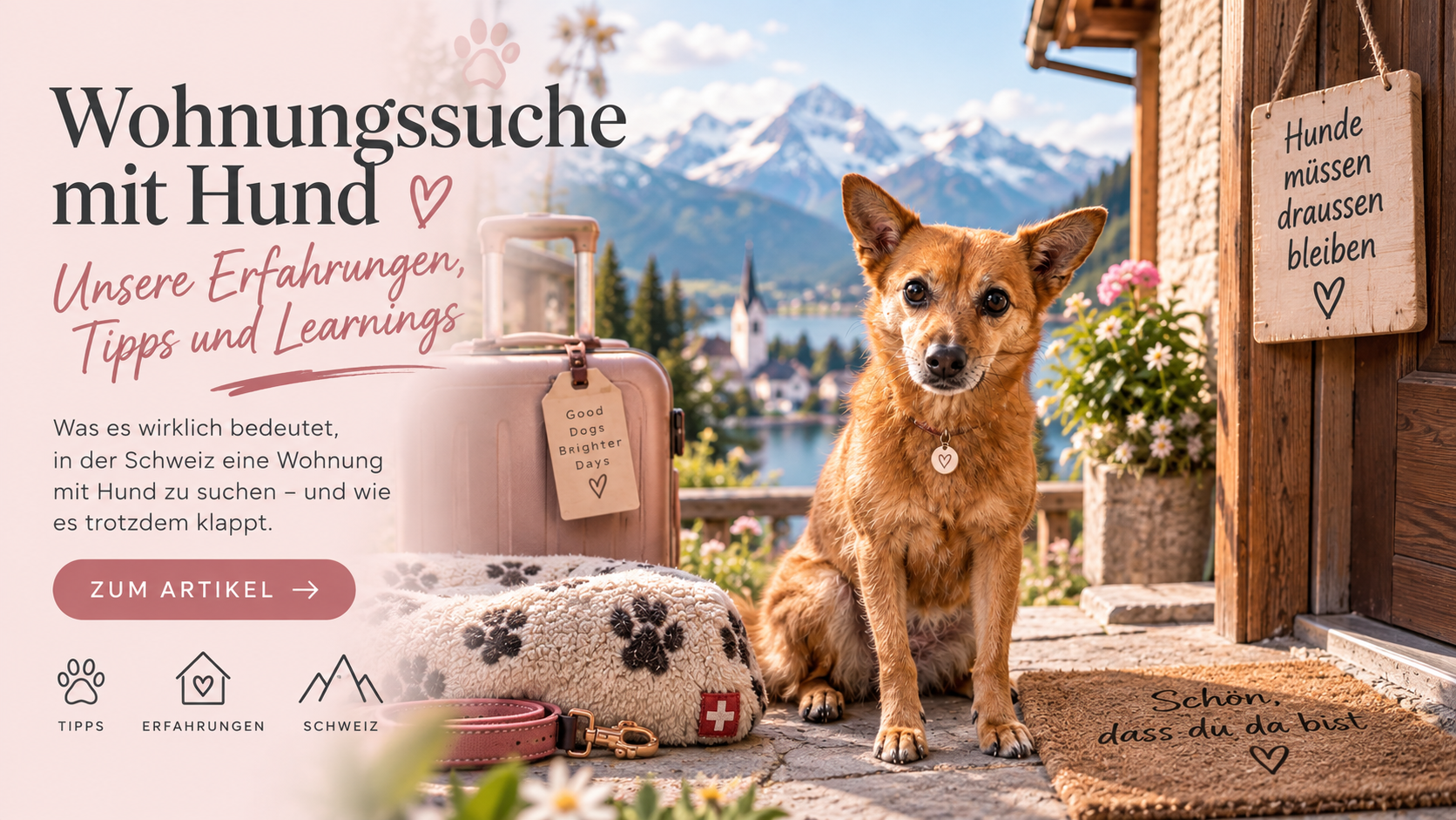 Lucy &amp; Kim Gone Swiss - Apartment Hunting