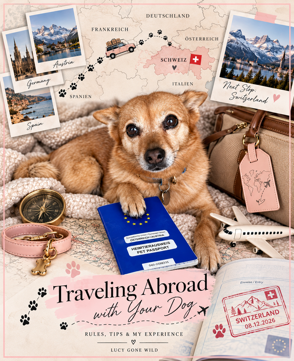 Mit dem Hund über Grenzen