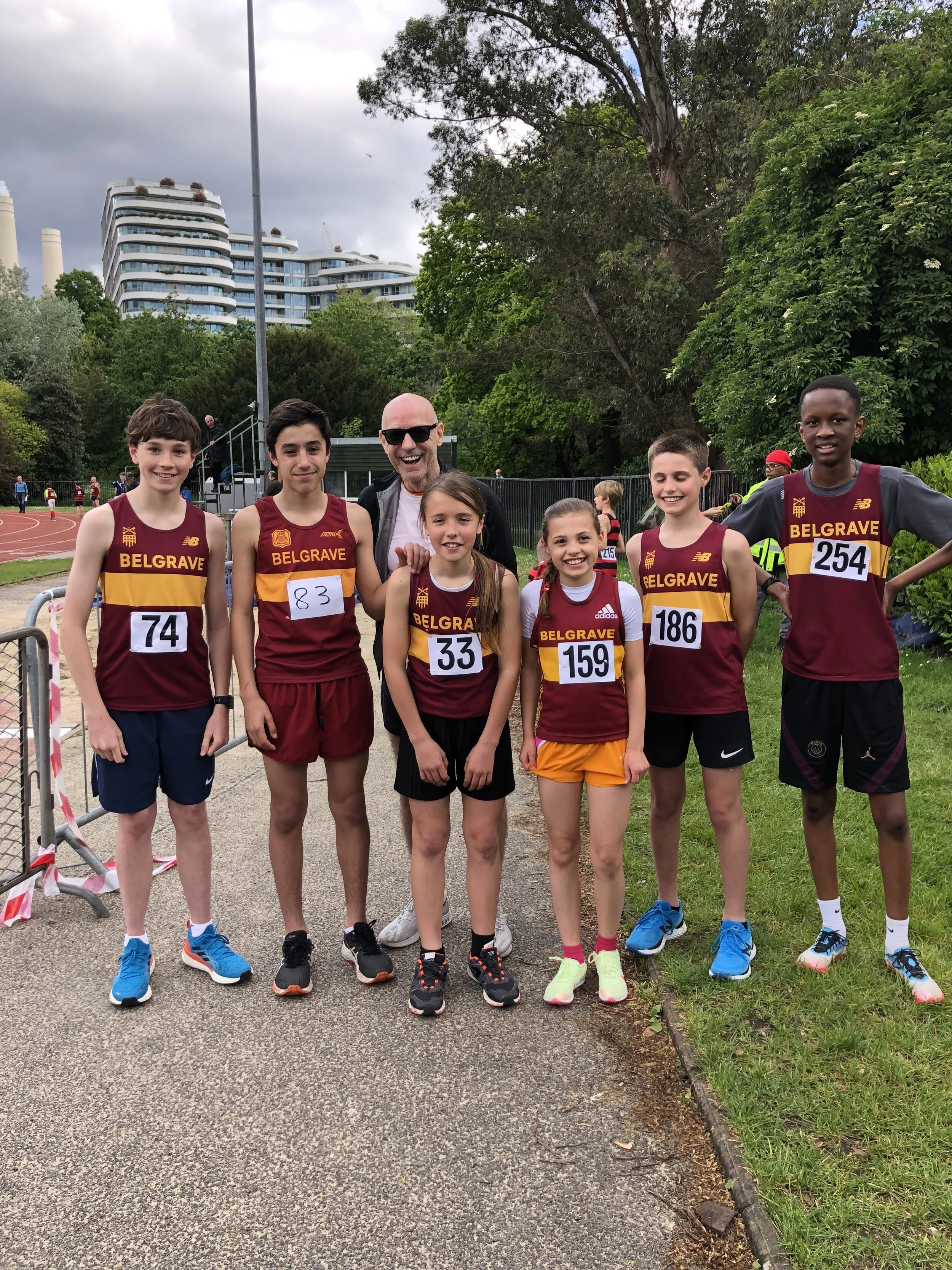 Nine PBs as Belgrave juniors raid HHH open