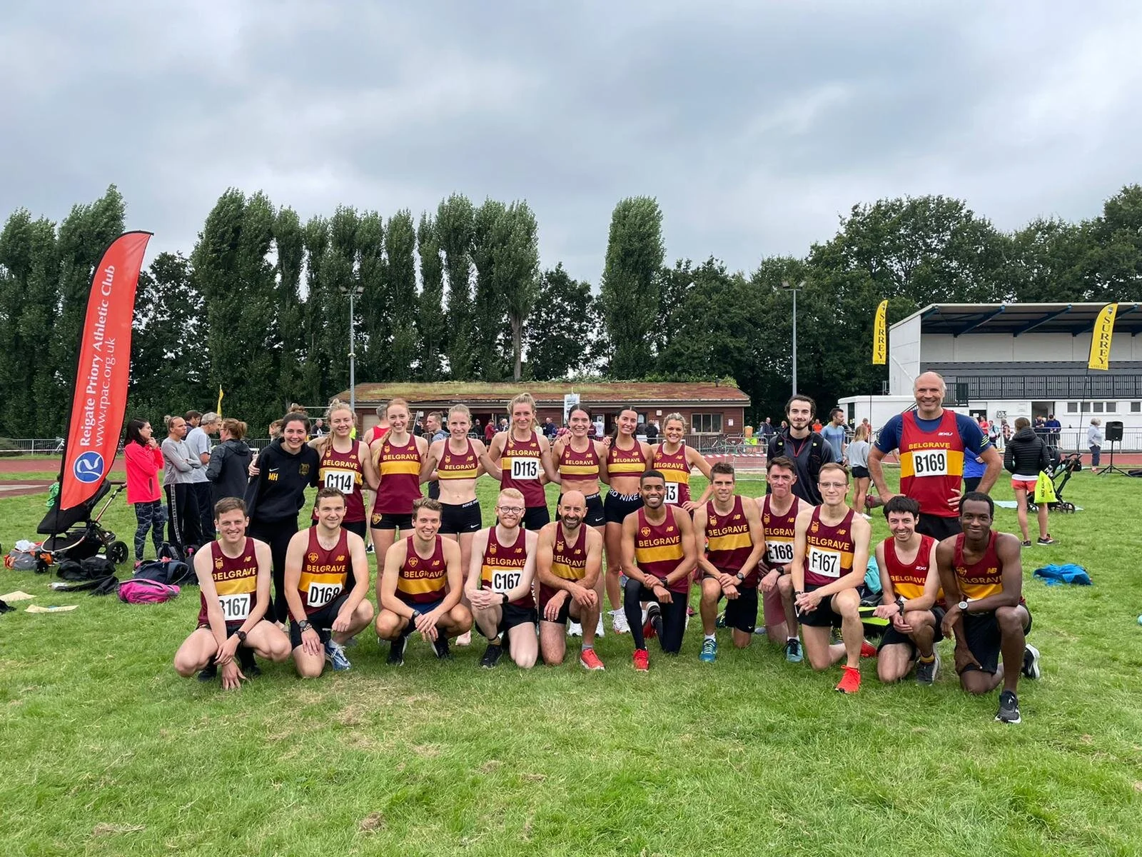 Women second, men third at cracking Surrey road relays
