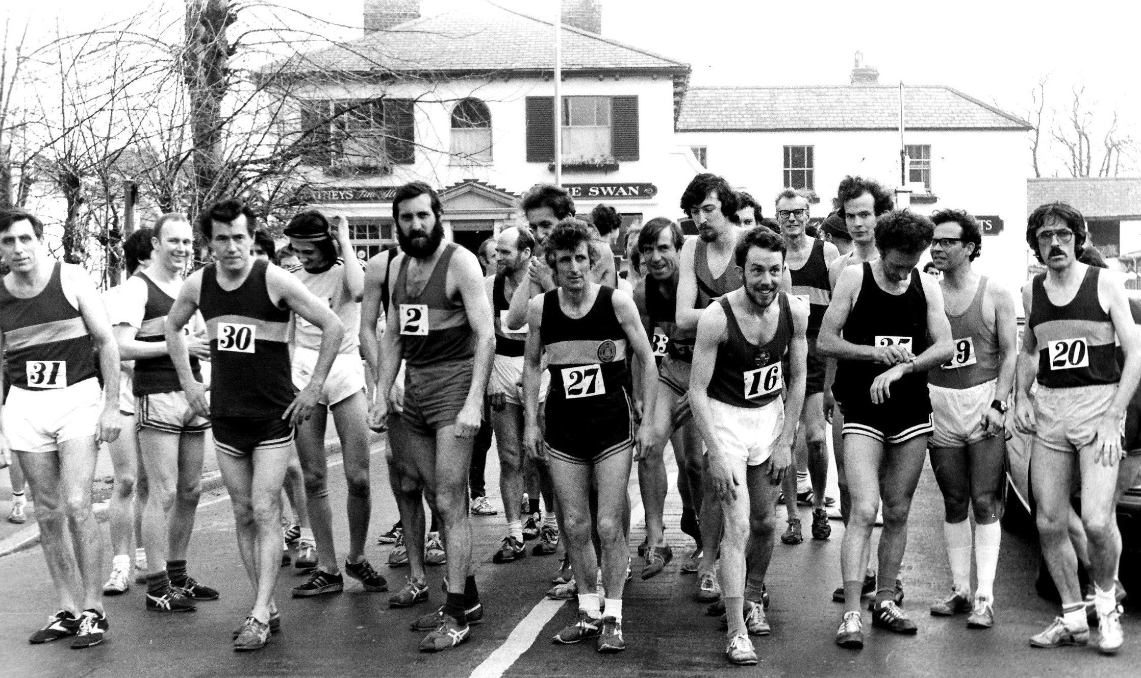 1978 Belgrave 5 3/4 mile road race championship, 1978. Ian Duncan (16) won. 