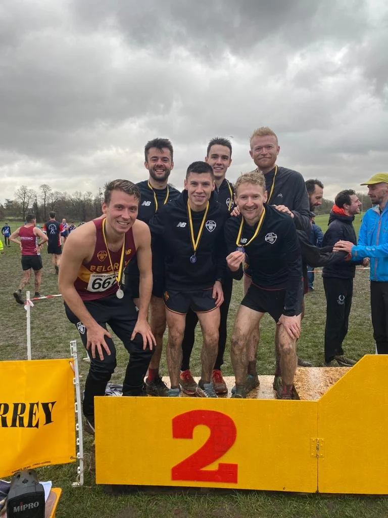 Harriers men and women take silver at Surrey XC championships