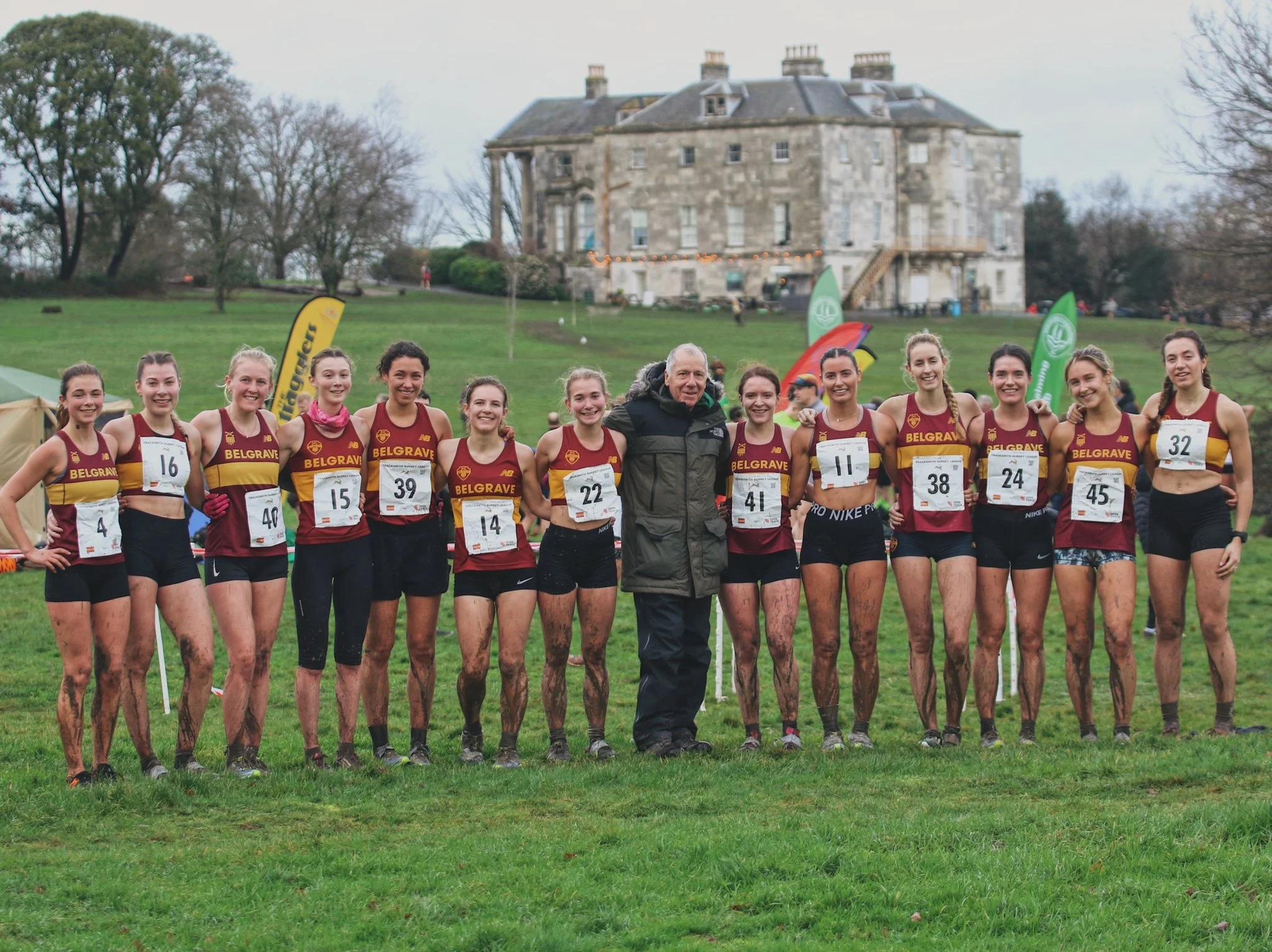 Belles battle to third in the Beckenham mud