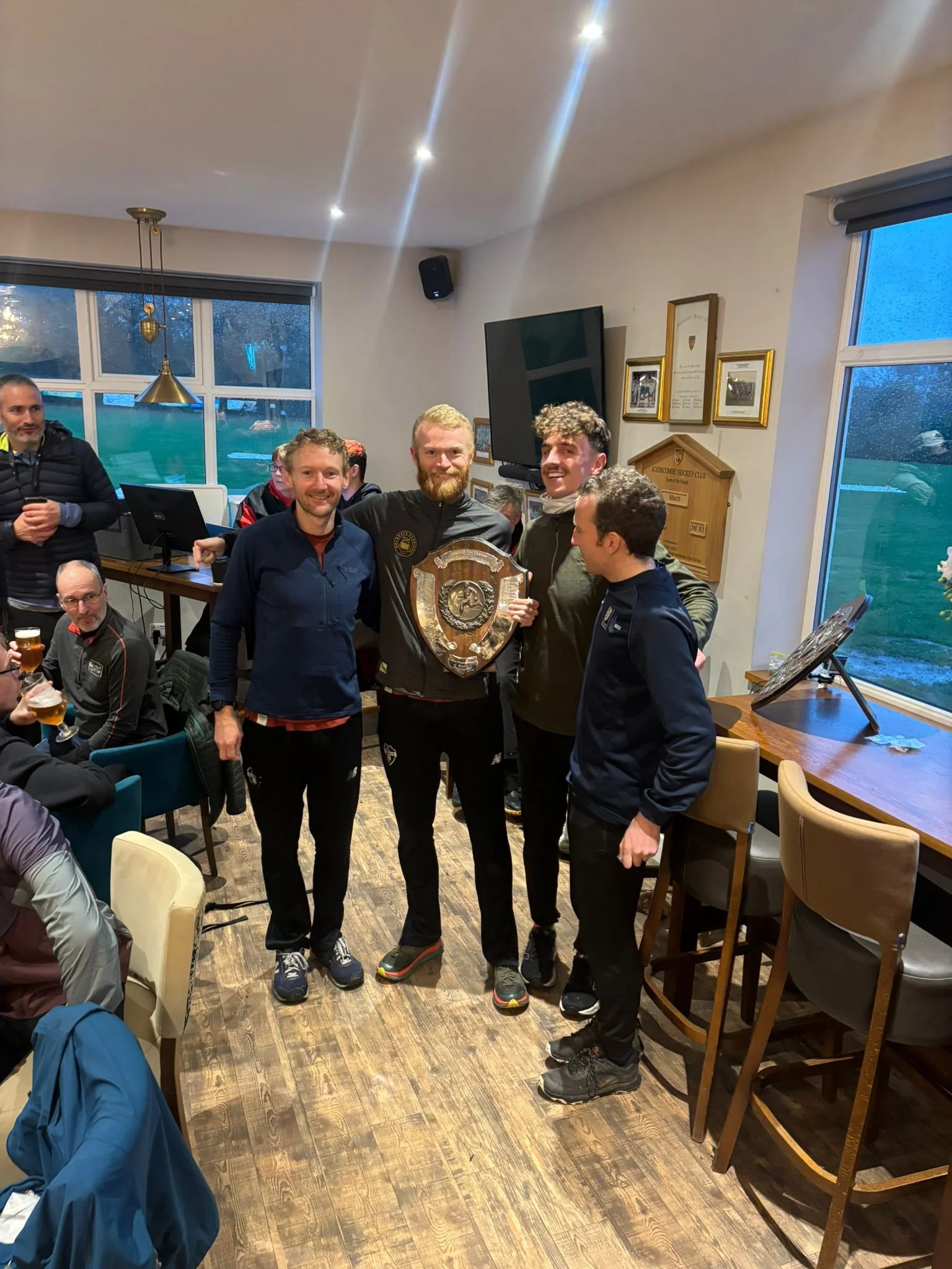 Belgrave sweep team trophies at South of Thames five-miler