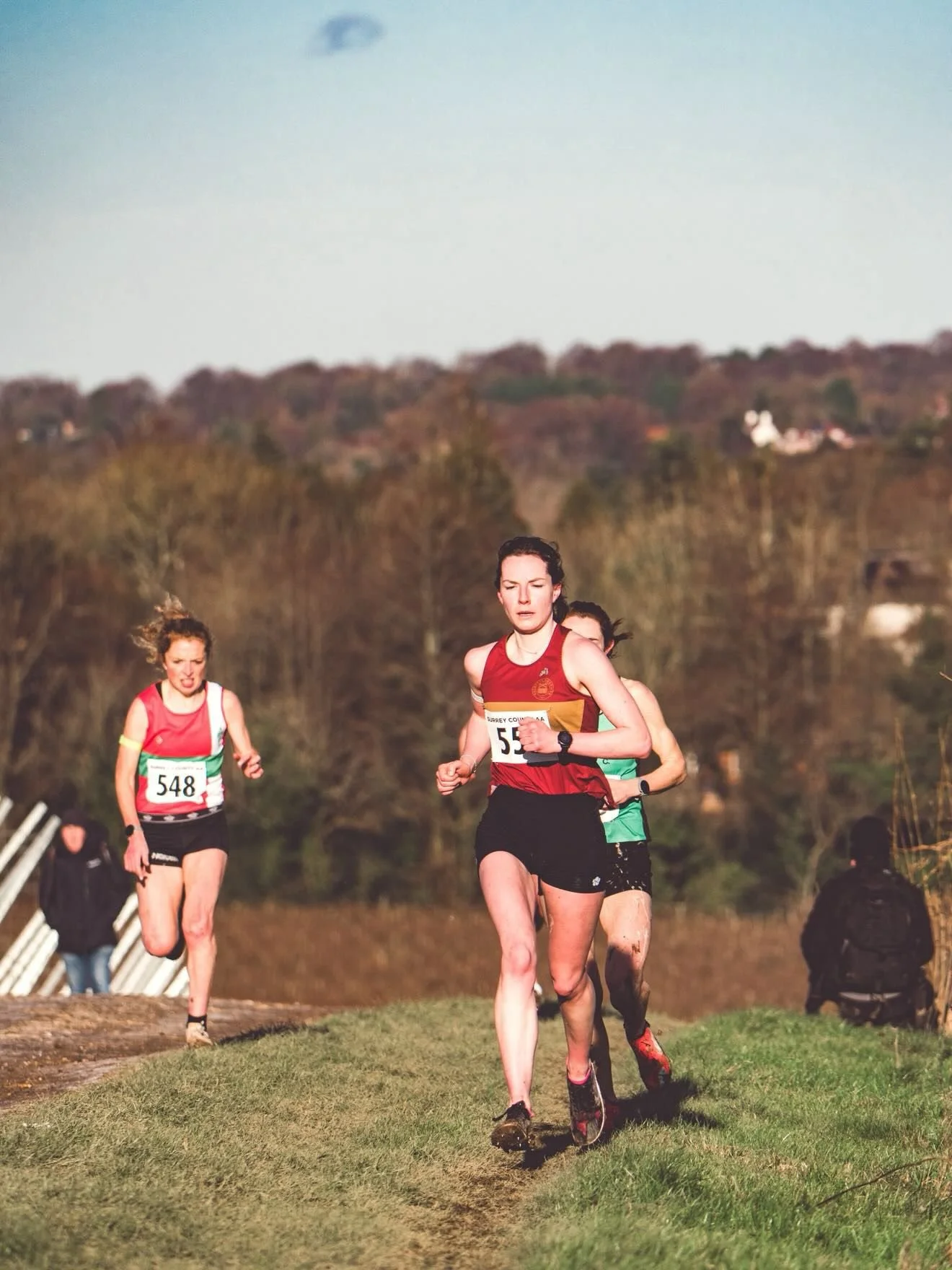 Emily Bradley wins Surrey Champs; Bels take gold