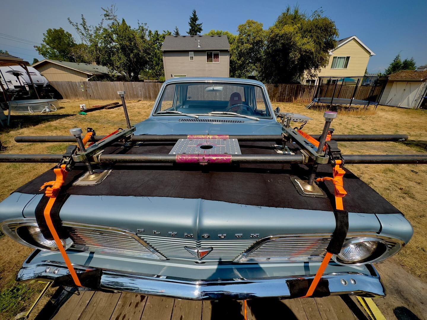 Pre-rig day with our picture car for @outofviewfilm. Stoked to be rolling on this film this weekend. Thank you @gearheadgrip and @lensmonger for getting us the things we need to make this a successful shoot. @dustinunderscorehendrick and @natepacyna 