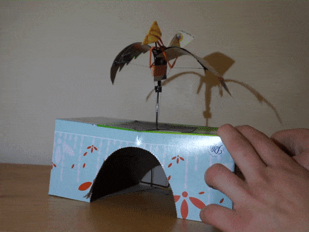 Cardboard Kinetic Sculpture