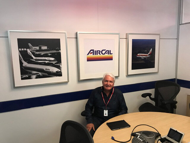  Dedicated AirCal conference room at AA operations center. 