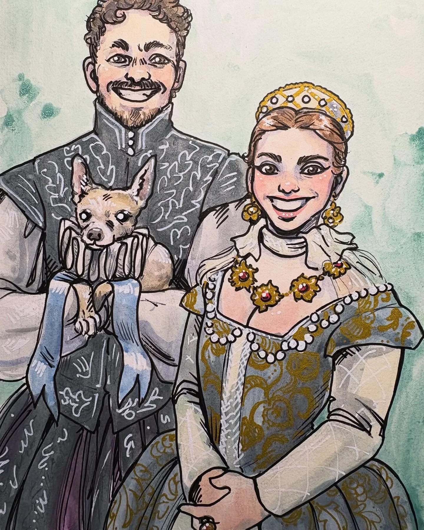A few of the commissions from Oregon Ren Faire! Still grinding through Oregon but the end is in sight!!