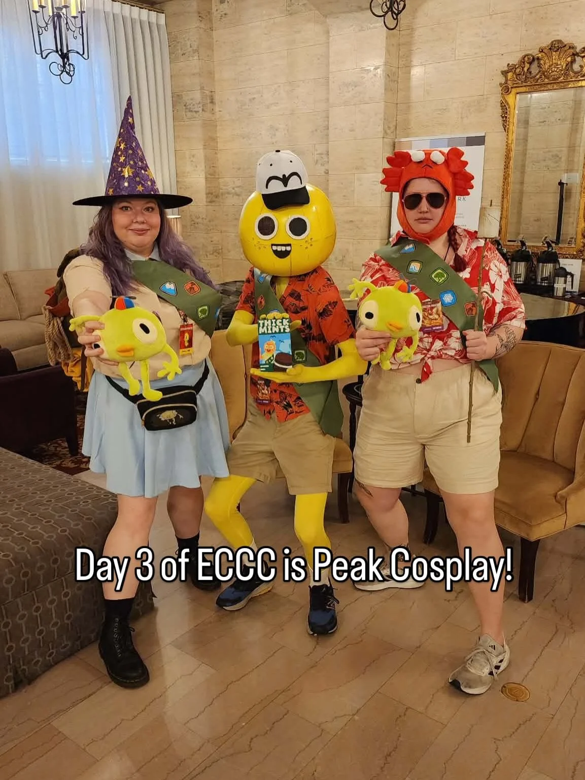 EMERALD CITY COMIC CON BAYBEEE! #Peak #PEAKCOSPLAY #peakgame #eccc