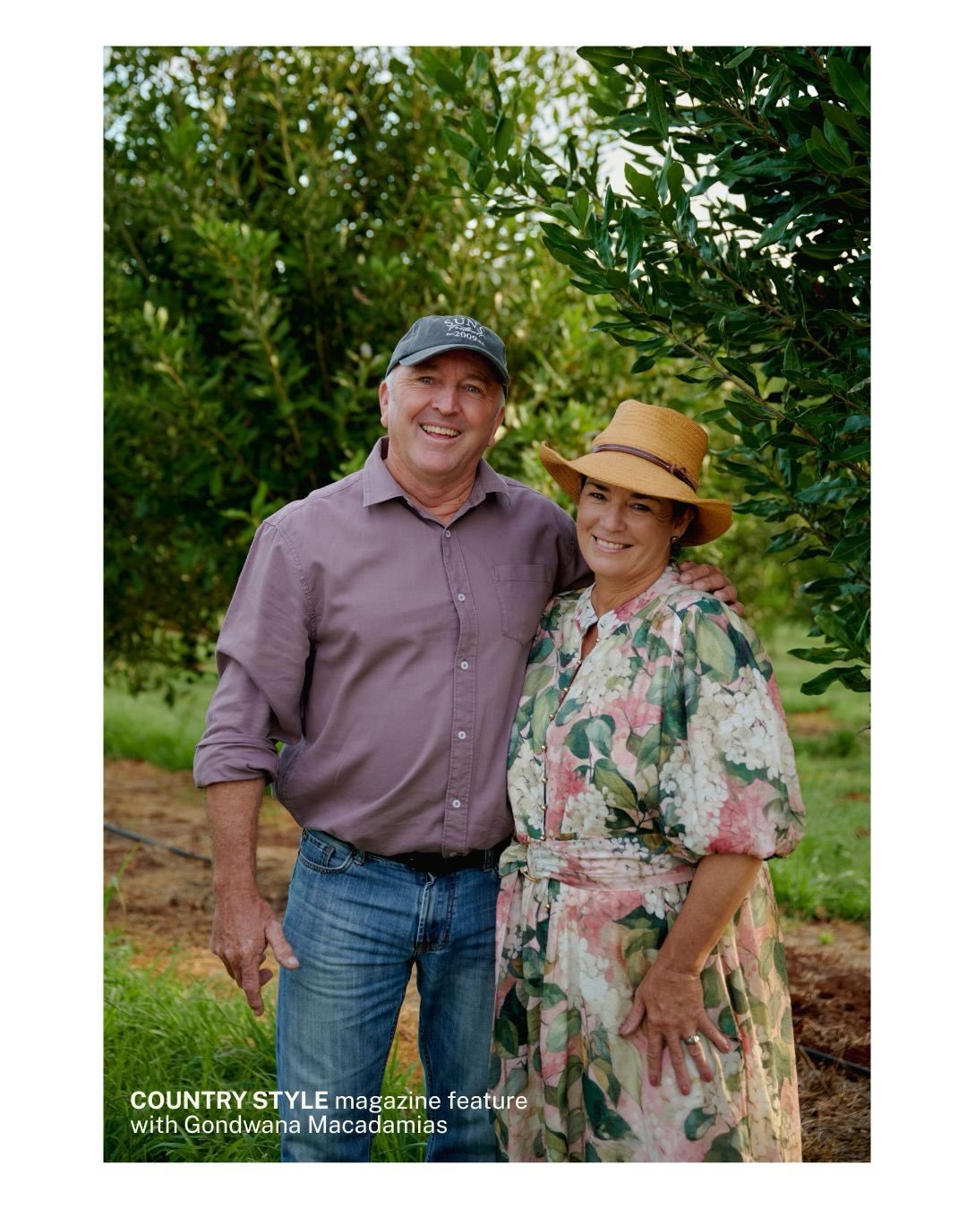 *Our* first Country Style Magazine @countrystylemag feature!

What a delight it was photographing Mel and Ron of Gondwana Macadamias (@gondwanamacadamias) for their feature in this month&rsquo;s @countrystylemag. 

Sometimes you walk away from a shoo