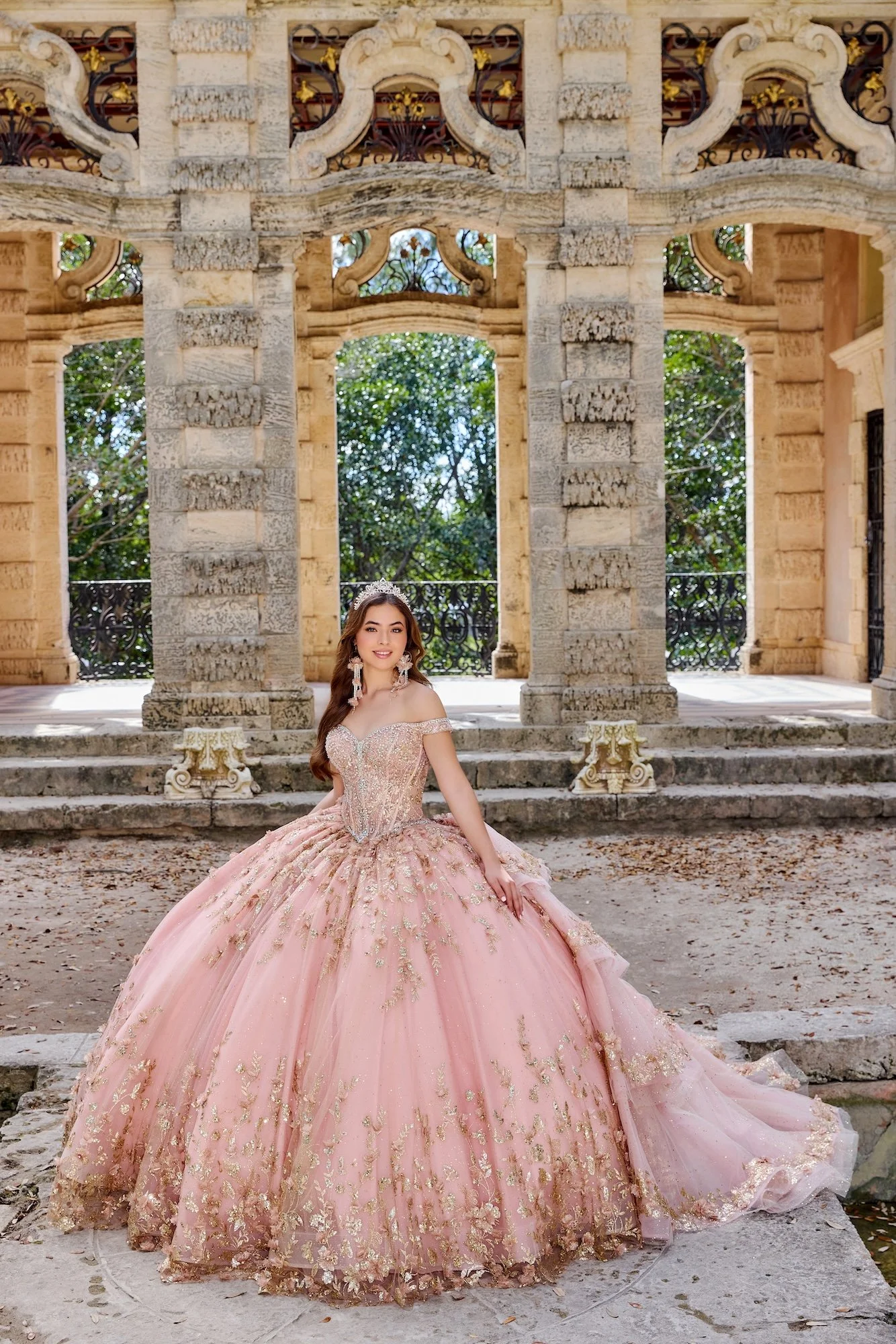Buy rose gold quince dress with cape Store Princesa by Ariana Vara  Quinceanera Dress PR30131 Mis Quince High Quality Designer Formal Gowns |  penteagle.org