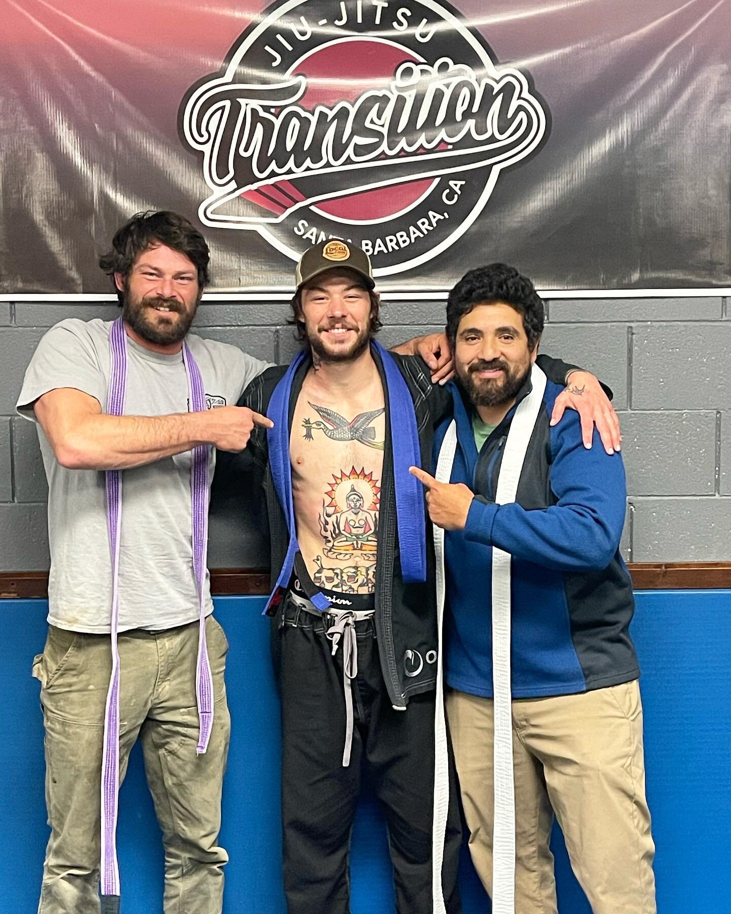 We are so proud of @cjayribley who was promoted to a Brazilian Jiu-Jitsu blue belt over the weekend! Cjay is an all around bad-ass on the mats and in our shop, and it&rsquo;s a pleasure watching him conquer his dreams. #brazilianjiujitsu #jiujitsu #b