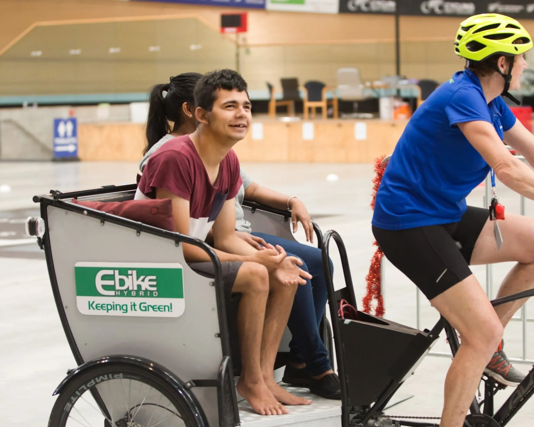 Wheels in motion: Darrell and Allan are going places