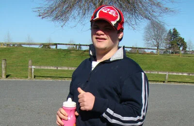 Joel tackles a walkathon