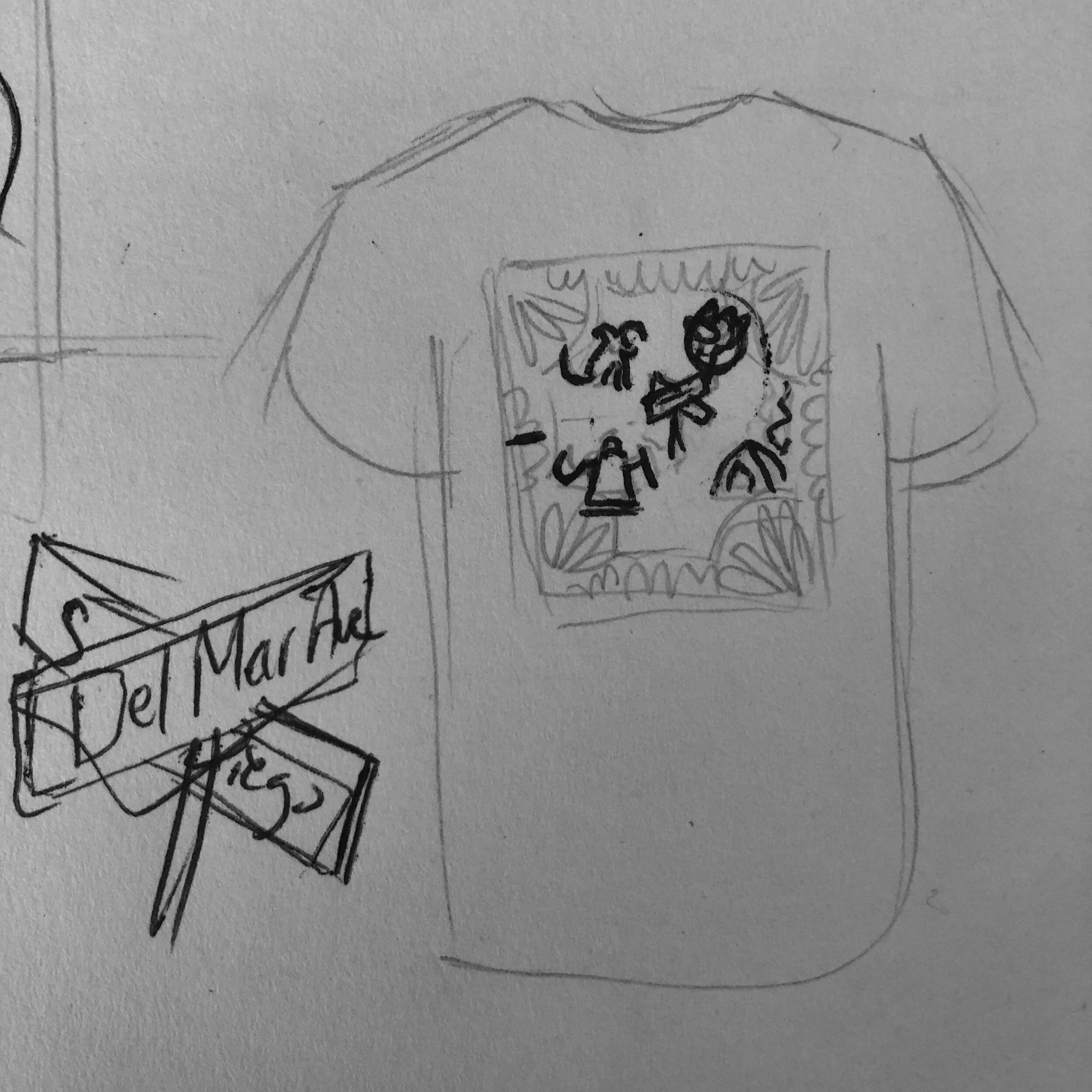  Fun fact: even though we’re from different cities in San Diego county, we both lived on Del Mar Avenue. We decided that would be the “seal” for our design. 