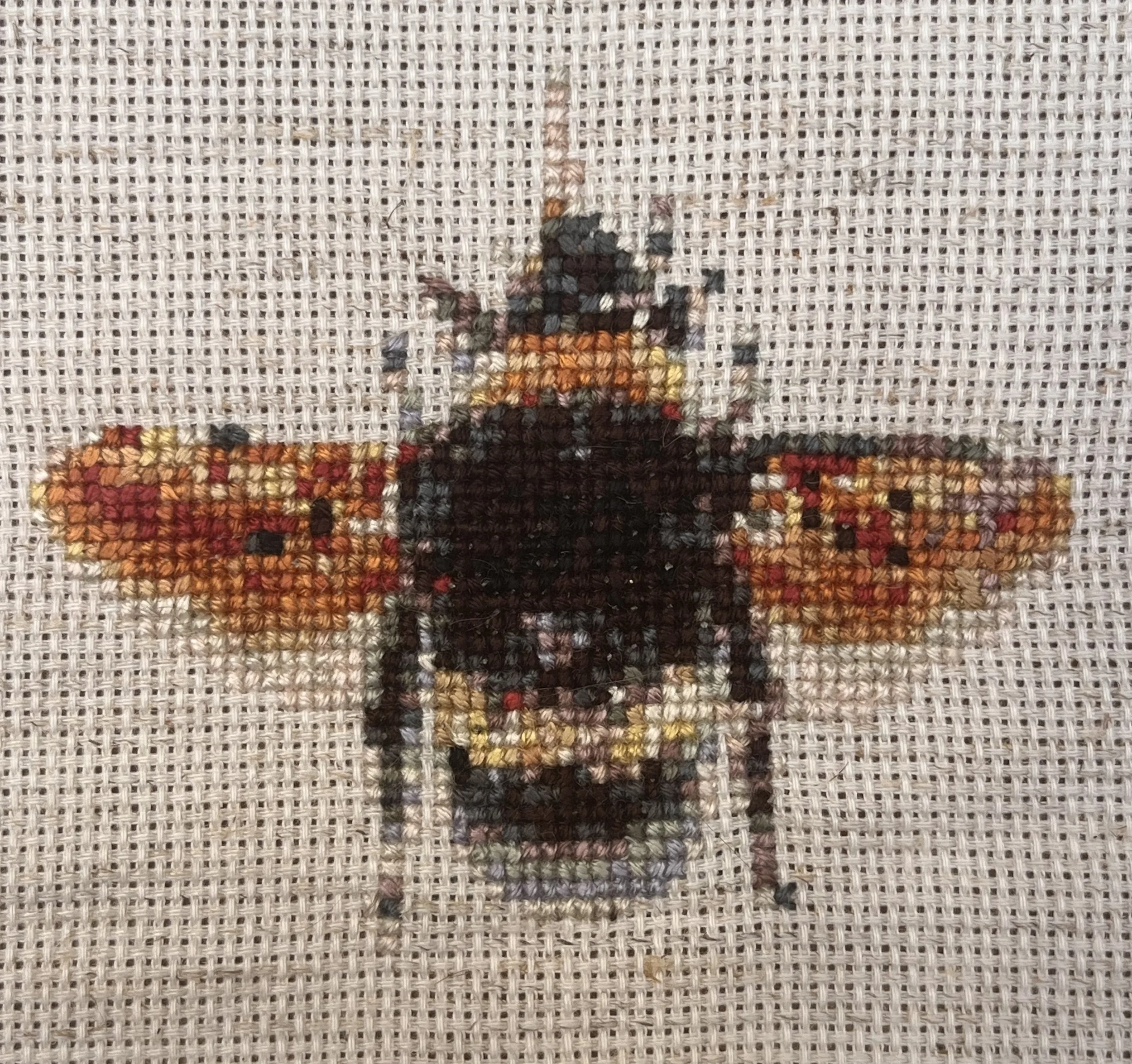 A yellow-faced bumblebee