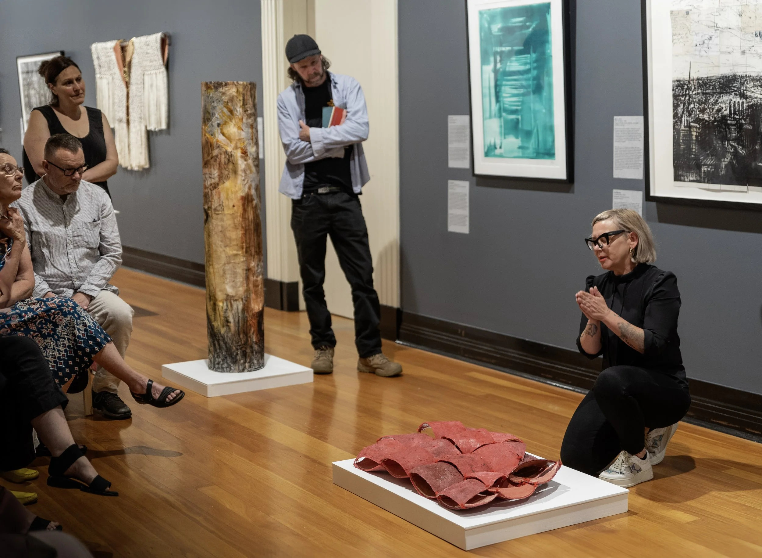 Artist Talk at Castlemaine Art Museum, 2024