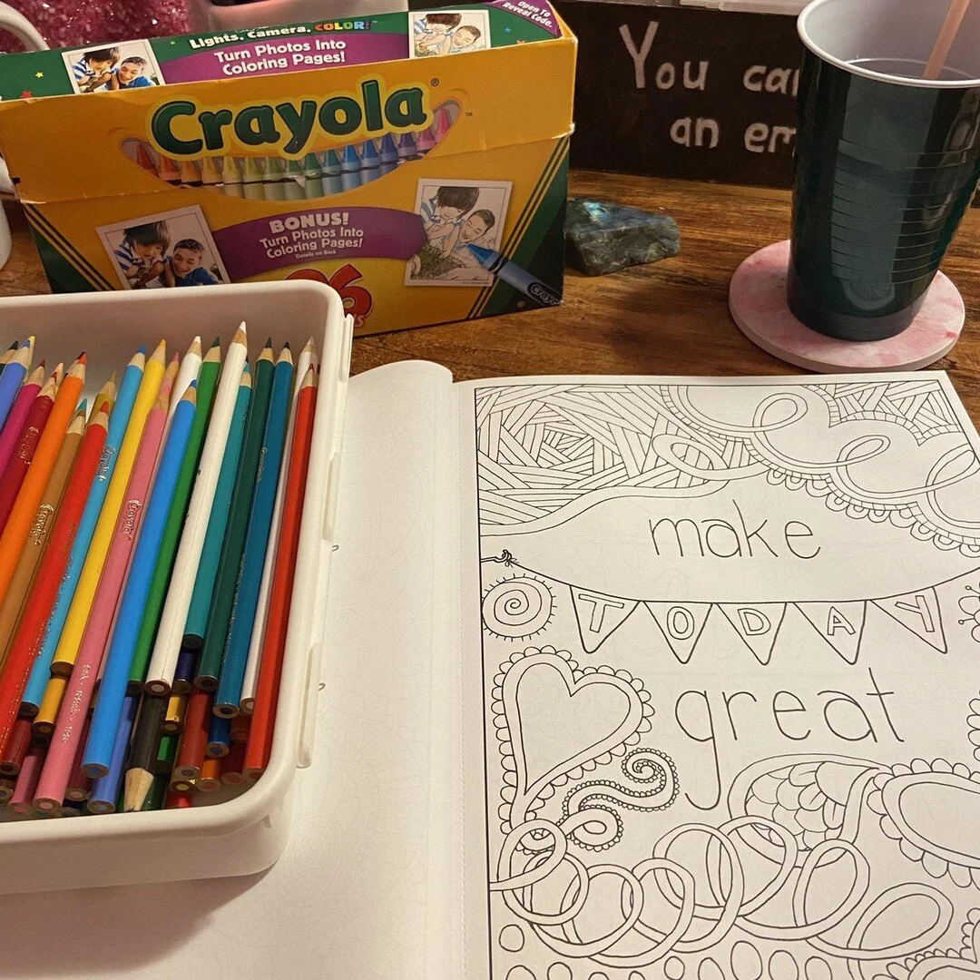 Sometimes you just want to color, right?

I used to do this all the time, but I don&rsquo;t think I&rsquo;ve done it in years.

So tonight that&rsquo;s exactly what I&rsquo;m doing!

Do something to make your inner child happy, even if it&rsquo;s onl