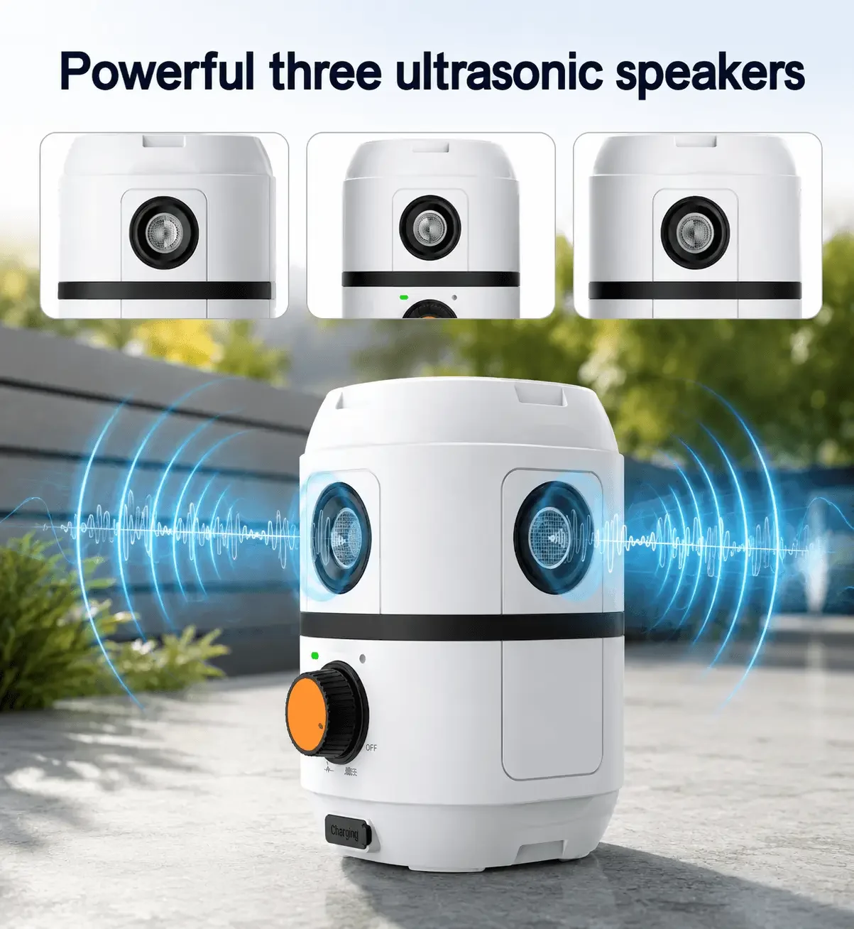 3 speakers HUSH U14