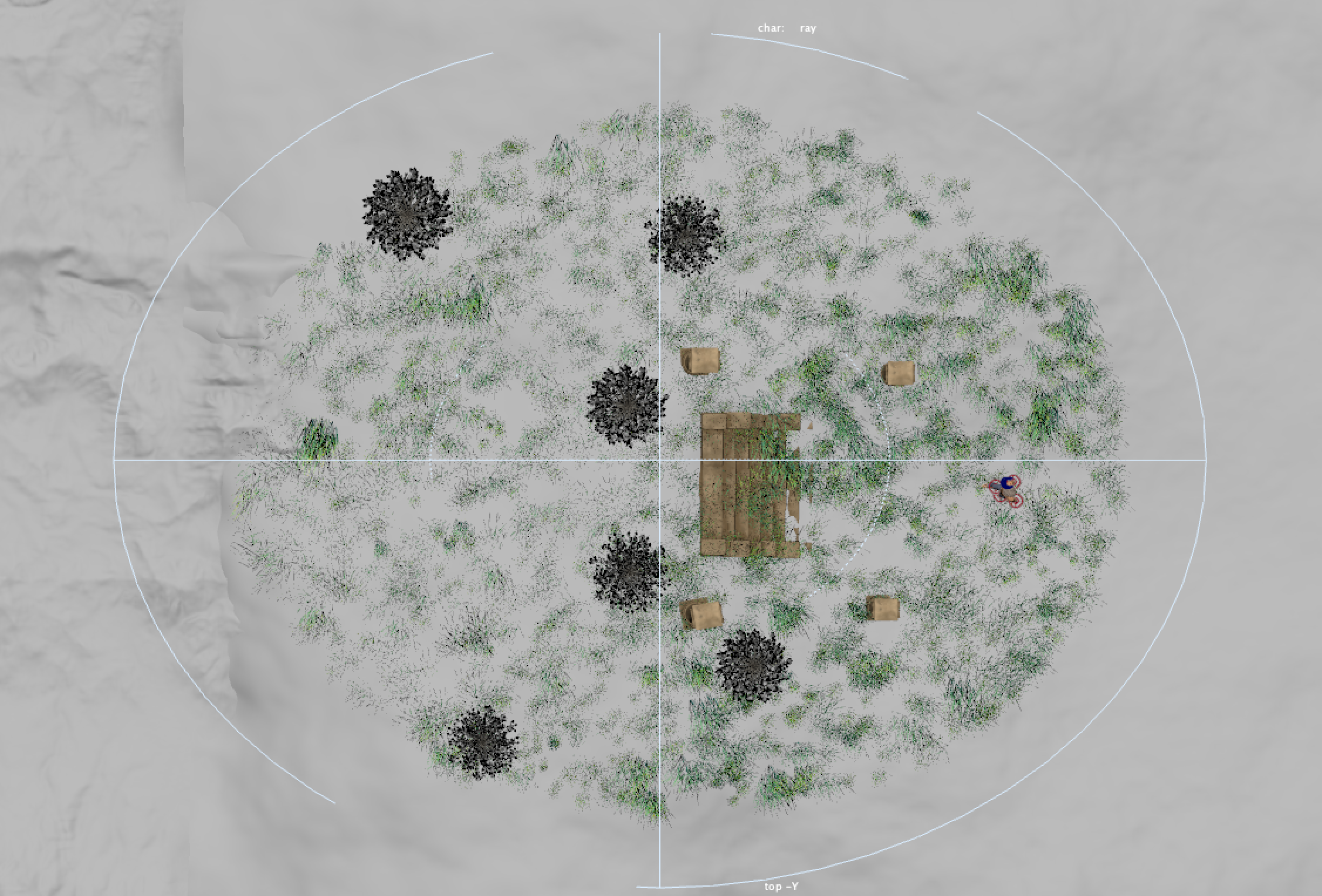 Overview Of Mash Network's Instanced Distribution Network And Falloff Objects