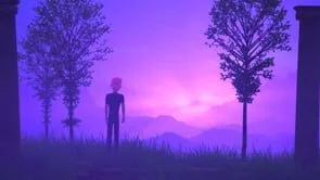 Thesis Project: Mountain Scene Shot #1