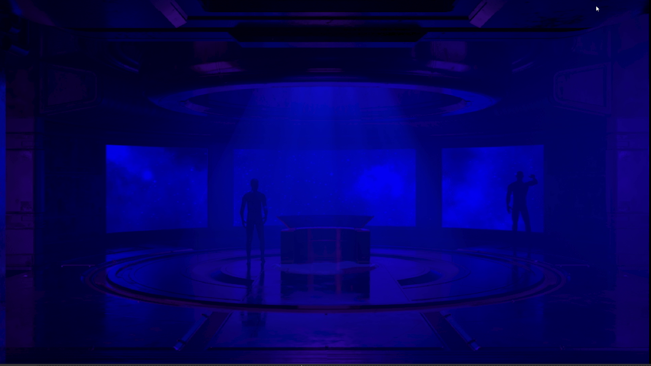 Thesis Project: Abandoned Spaceship Scene Shot #2