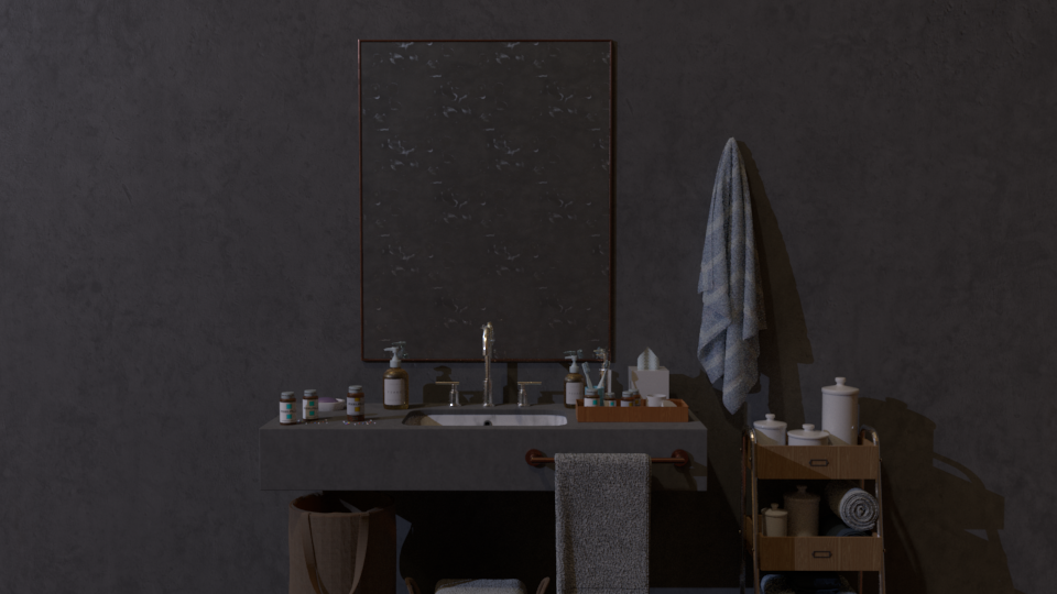 Initial Rough Render #1